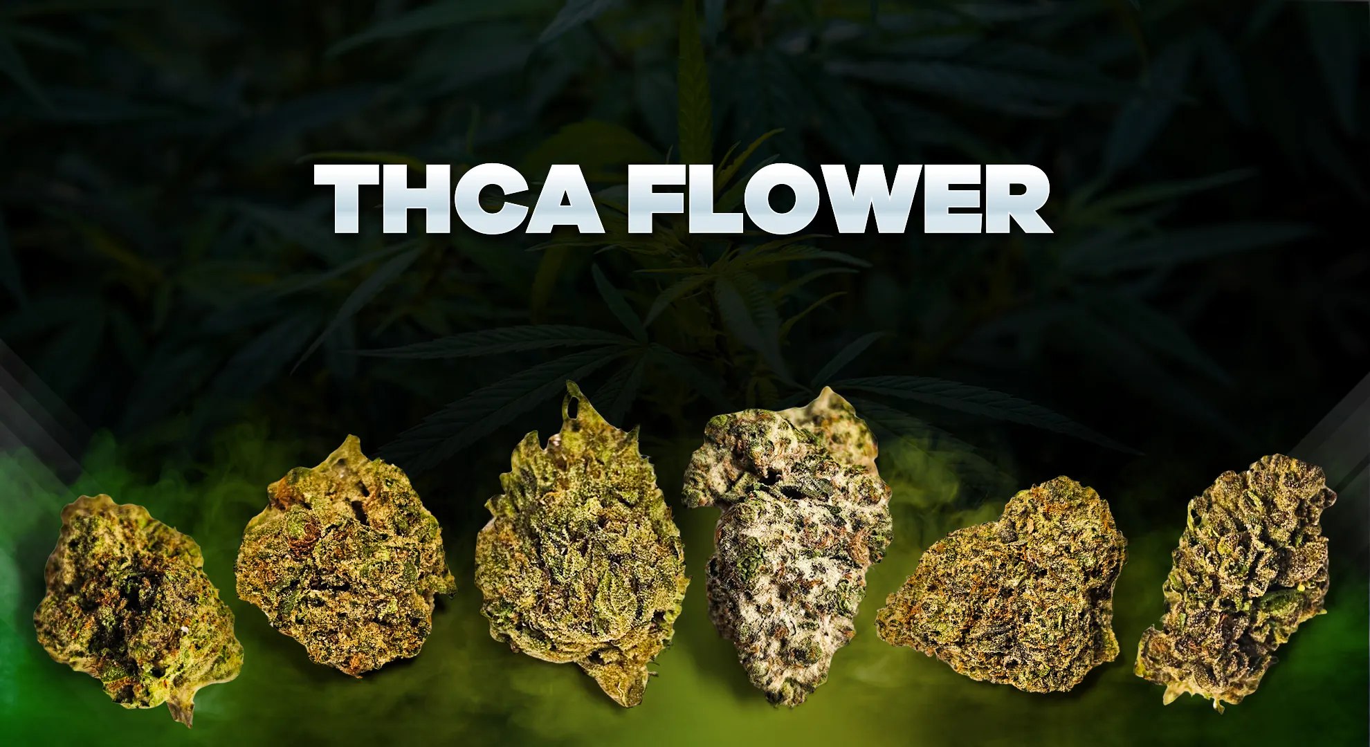THCA flower selection available from the THC vending machine at The Gym Bar and Grill Sauk City